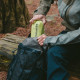 Дощовик-пончо легкий з рукавами Naturehike CNK2620FS011, L, зелений