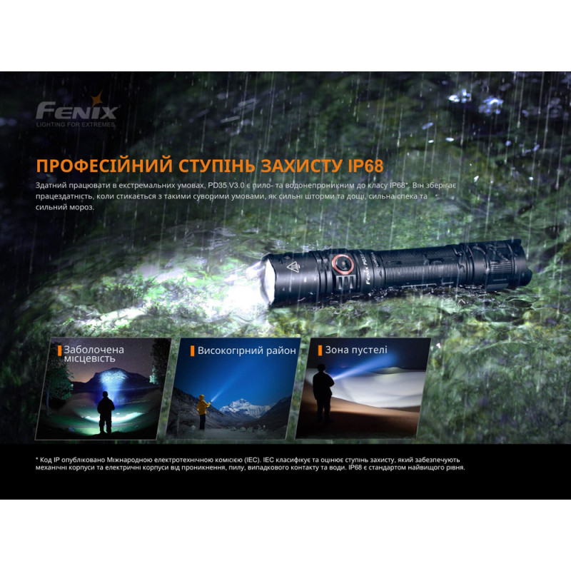 Ліхтар ручний Fenix PD35 V3.0