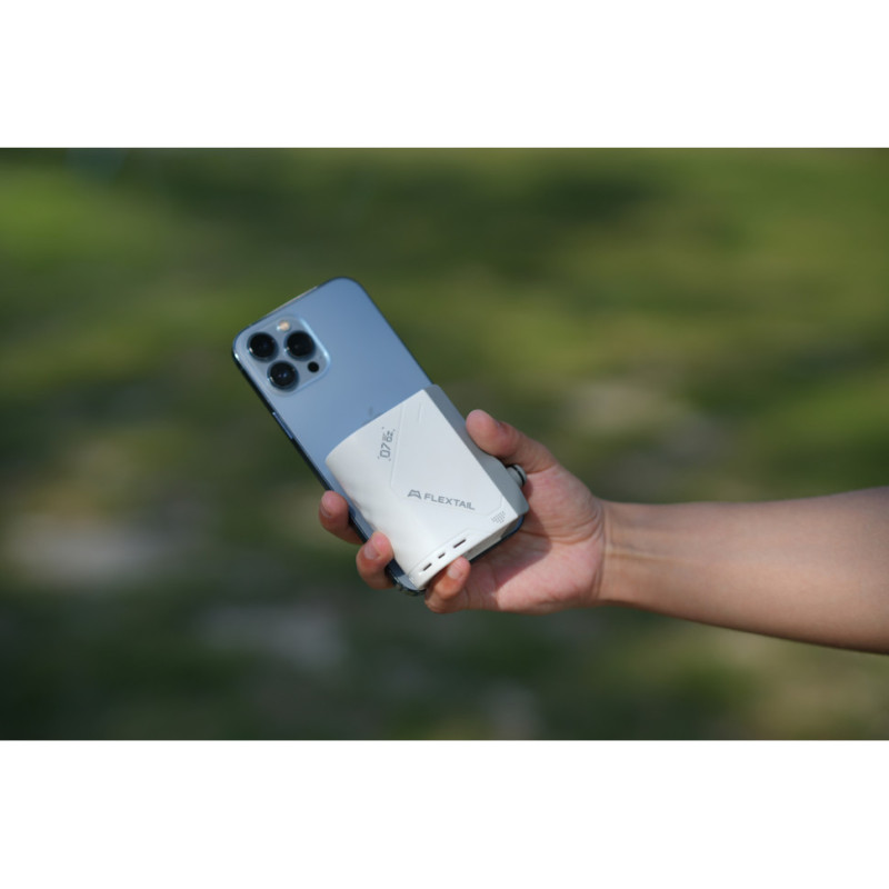 Душ портативний з насосом на акумуляторі Flextail Tiny Shower, білий