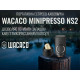 Портативна еспресо-кавоварка Wacaco Minipresso NS2, механічна, для капсул, чорний