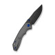 Ніж складаний туристичний Civivi Elite Brova, (8.7 см) CPM S35VN / Aluminum сірий