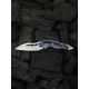 Ніж складаний туристичний Weknife Arrakis (8.8 см) Vanax / Titanium сіро-блакитний