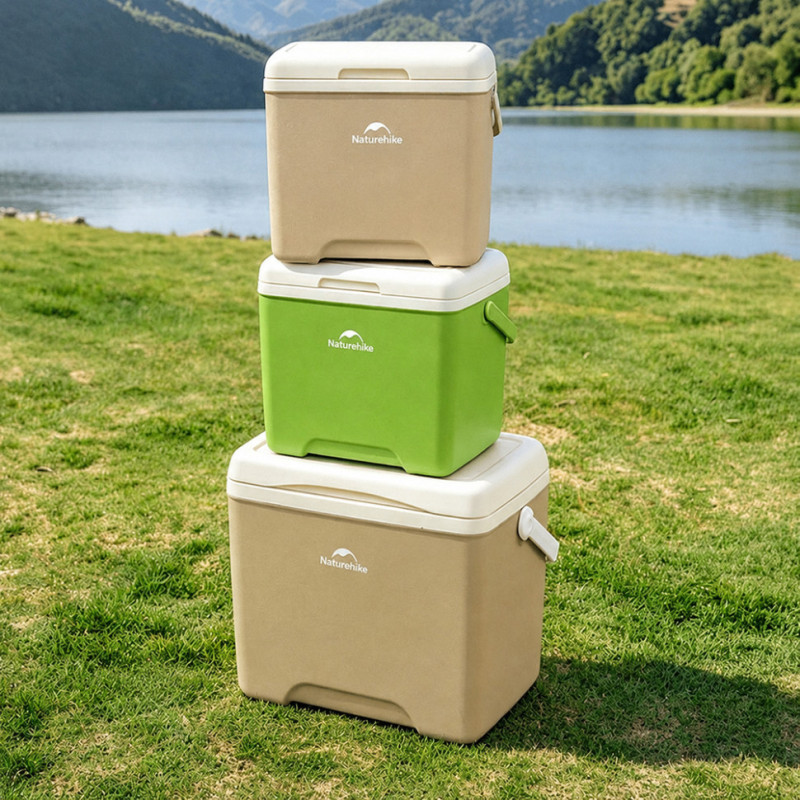 Туристичний холодильник Naturehike Whales PU CNK2450CF012, 32 л, світло-коричневий