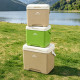 Туристичний холодильник Naturehike Whales PU CNK2450CF012, 32 л, світло-коричневий