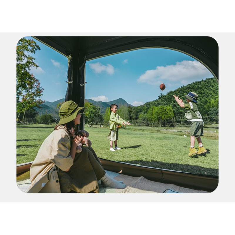 Намет чотиримісний автоматичний Naturehike Ango CNK2550WS010, сірий