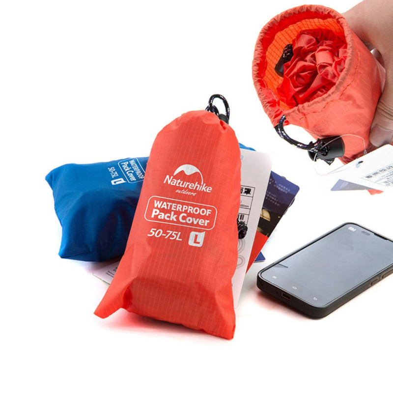 Чохол для рюкзака Naturehike NH15Y001-Z L, 50-70 л, блакитний