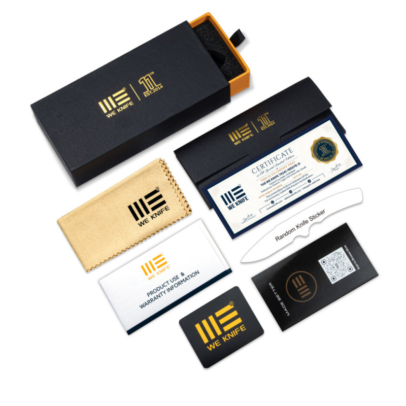 Ніж складаний Weknife 702XI Black Titanium WE07B-2 (Лімітована серія)