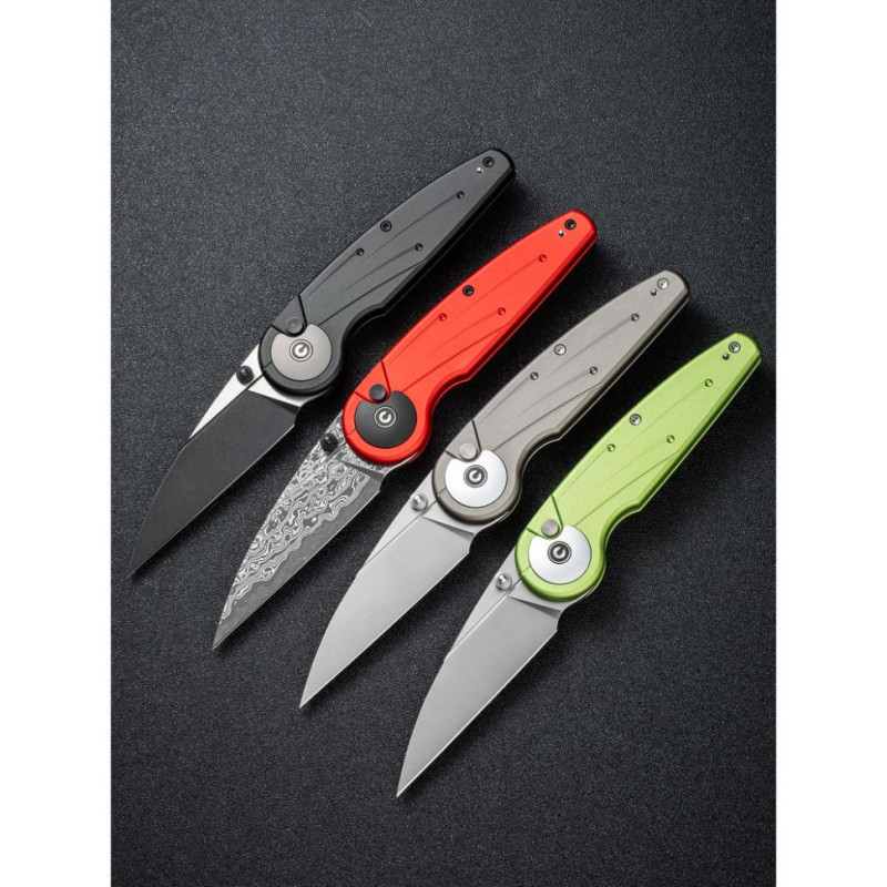 Ніж складаний туристичний Civivi Starflare, (8.4 см) Nitro-V / Aluminum сірий