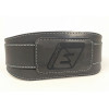 Пояс атлетичний EasyFit Training Belt, шкіра, S (65-85 см), чорний