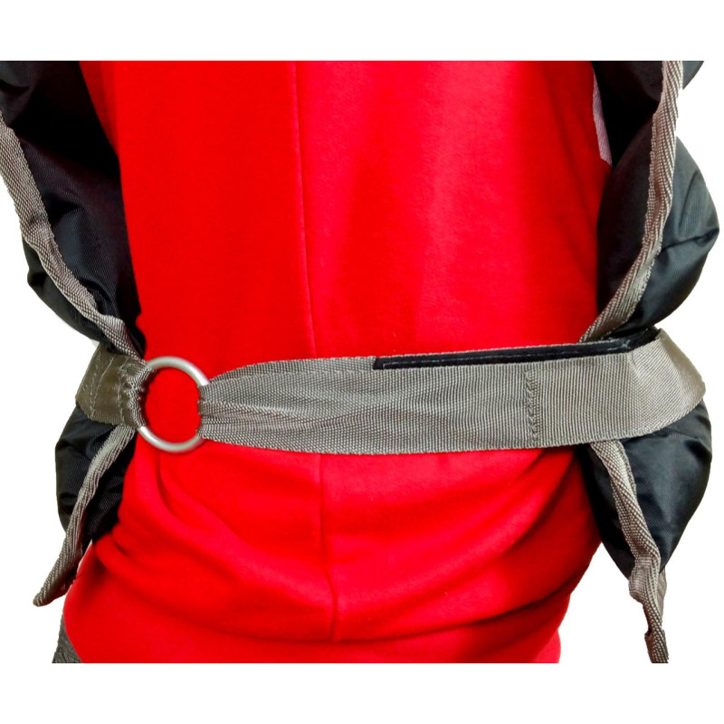 Жилет для обтяження EasyFit, Вага 14 кг, Оксфорд, Пісок, Чорний