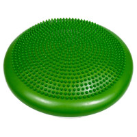 Балансувальна масажна подушка EasyFit, Діаметр 33 см, Максимальне навантаження 120 кг, Гума, Зелений