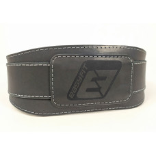 Атлетический пояс EasyFit Training Belt, кожа, XS (55-75 см), черный
