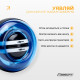 Еспандер кистьовий гіроскопічний EasyFit Gyro Ball (гіробол), Розмір: 7 × 7 × 5,6 см, LED-підсвітка, Синій
