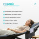 Раскладушка туристическая EasyFit CozyCamp с чехлом, размер: 190х66х38 см, стальной каркас, серый