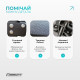 Раскладушка туристическая EasyFit CozyCamp с чехлом, размер: 190х66х38 см, стальной каркас, серый