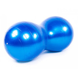 Мяч для фитнеса EasyFit Peanut (фитбол орех-арахис), Диаметр 45 см, Длина 90 см, Синий