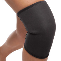 Бандаж на колено ЭasyFit Bandage (фиксатор коленного сустава), Длина: 28,5 см, Неопрен, Черный