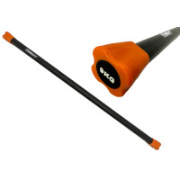 Бодібар (Body Bar) EasyFit (палка гімнастична), Вага 9 кг, Метал, Неопрен, Помаранчевий