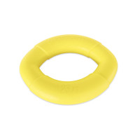 Еспандер кистьовий EasyFit Elliptic, Діаметр 10 см, Опір 23 кг, Силікон, Жовтий