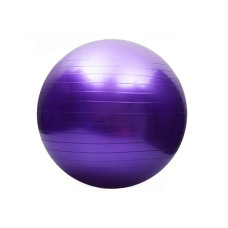 Мяч для фитнеса EasyFit, Диаметр 75 см, Максимальная нагрузка 120 кг, ПВХ, Фиолетовый