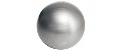 М'яч для фітнеса EasyFit, Діаметр 75 см, Максимальне навантаження 120 кг, ПВХ, Сірий
