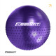 Фитбол 75 см EasyFit Hybrid фиолетовый (фитбол полумассажный)