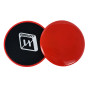 Диски для глайдингу EasyFit (пара), Діаметр 18 см, Максимальне навантаження 120 кг, Пластик, Червоний