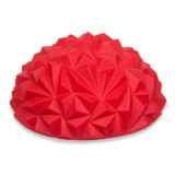 Напівсфера масажна кіндербол EasyFit Rif, Діаметр 16 см, Максимальне навантаження 110 кг, Полівінілхлорид (PVC), Червоний