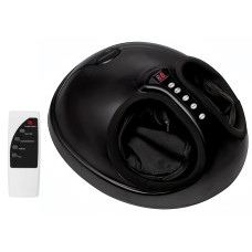 Лимфодренажный массажер для ног EasyFit с подогревом, 3 режима, Размер: 40,5х33х20 см, Вес 4,5 кг, Черный