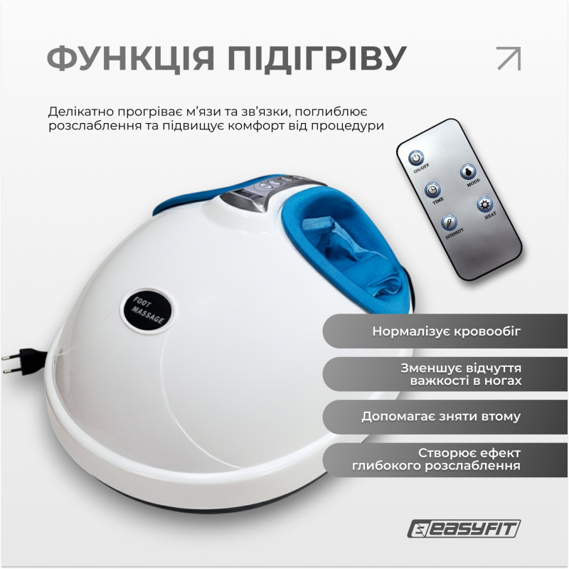 Массажер для ног EasyFit лимфодренажный