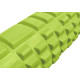 Масажний ролик (валик) EasyFit Grid Roller v.3.1, Довжина 60 см, Діаметр 14 см, Каркас із високоміцного пластику, Піна EVA з масажною поверхнею 3D, для МФР, фітнесу, йоги та реабілітації, Салатовий