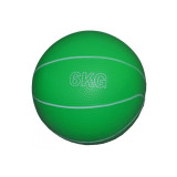 Медбол EasyFit RB (медичний м'яч-слембол без відскоку), Вага 6 кг, Діаметр 21 см, Гума, Зелений