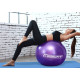 Мяч для фитнеса EasyFit, Диаметр 75 см, Максимальная нагрузка 120 кг, ПВХ, Фиолетовый
