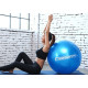 Мяч для фитнеса EasyFit, Диаметр 85 см, Максимальная нагрузка 120 кг, ПВХ, Синий