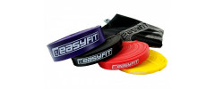 Резиновые петли EasyFit, Набор 4 шт, Латекс, Сопротивление 1-45 кг