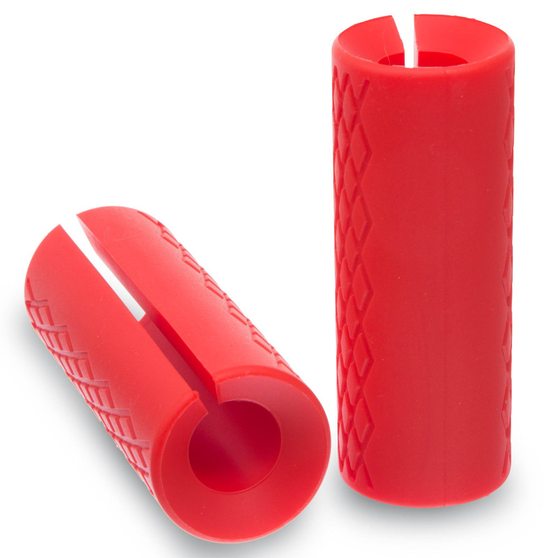 Расширители грифа EasyFit, Размер 12,7 х 5,5 см, Резина, Красный