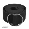 Ремінь для йоги EasyFit, чорний