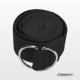 Ремень для йоги EasyFit, черный