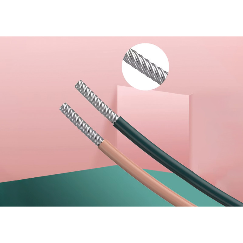 Скоростная скакалка со счетчиком EasyFit, Длина 2,8 м, ручки 18 см, Сталь, Пластик, Вес 130 г, Черно-зеленый