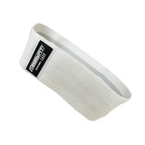 Резинка для фітнесу та спорту тканинна EasyFit EASY, Опір 9-16 кг, Довжина 76 см, Ширина 8 см, Бавовна, Білий