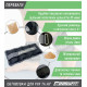 Обтяжувачі для ніг і рук EasyFit (пара), Вага 0,75 кг, Оксфорд, Нейлон, Пісок, Чорно-сірий