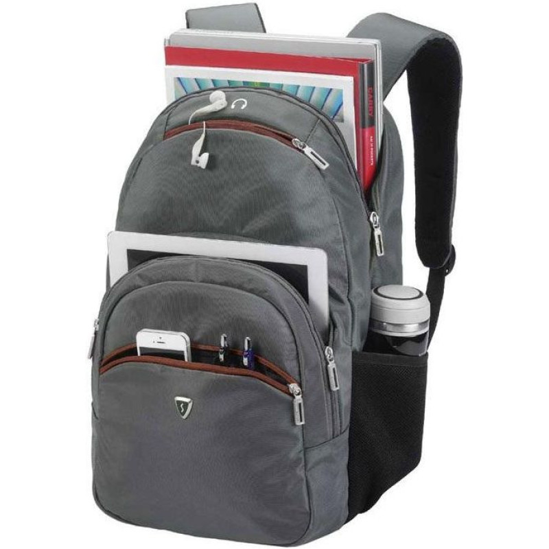 Рюкзак для ноутбука 15,6" Sumdex PON-391GY сірий