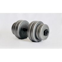 Гантели 2х15кг GREY Гантели 2х15кг GREY