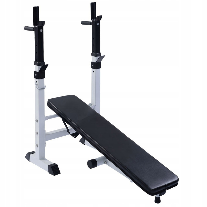 Скамья для жима 3 в 1 WCG 2020 + Штанга + Гантели Набор Premium 70 кг + Гиря 10 кг в Подарок