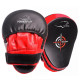 Лапи боксерські PowerPlay 3041 Чорно-Червоні PU [пара]