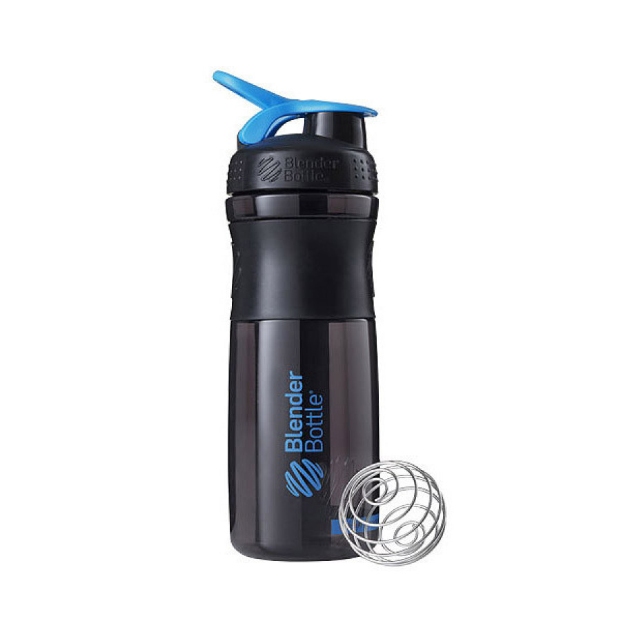 Шейкер спортивний (пляшка) BlenderBottle SportMixer Flip 28oz/820ml Black/Cyan