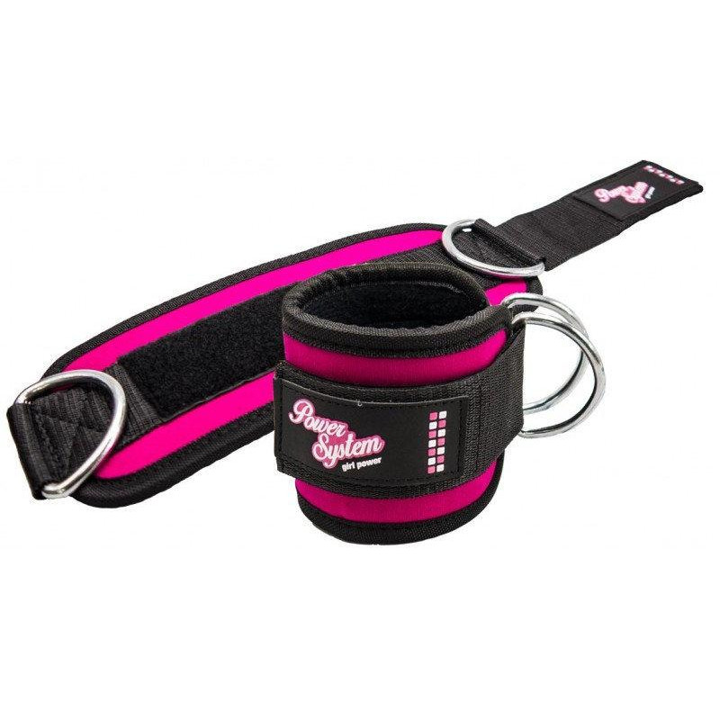 Манжеты на щиколотку Power System PS-3450 Ankle Strap Gym Babe Pink