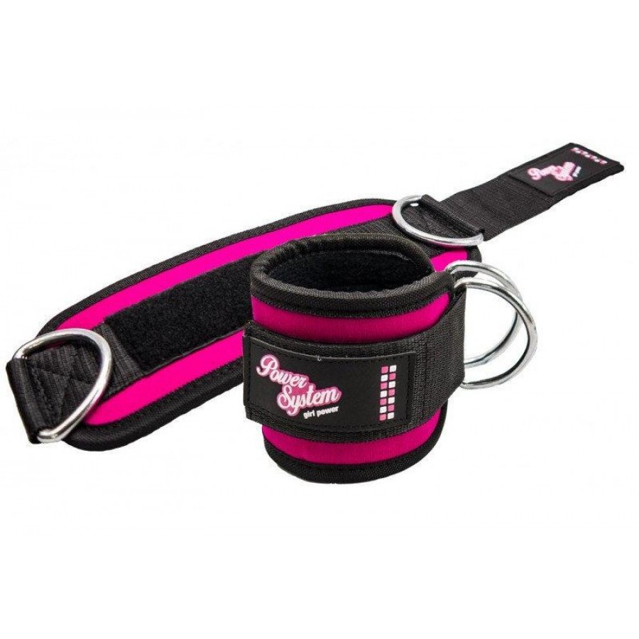 Манжети на щиколотку Power System PS-3450 Ankle Strap Gym Babe Pink