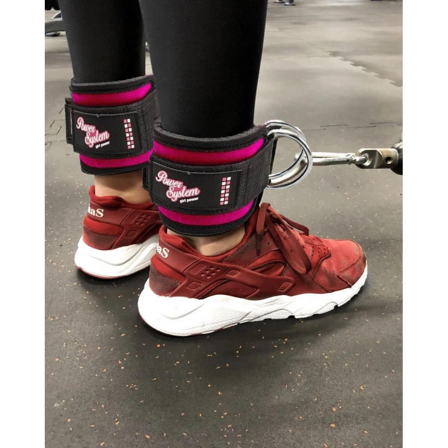 Манжети на щиколотку Power System PS-3450 Ankle Strap Gym Babe Pink