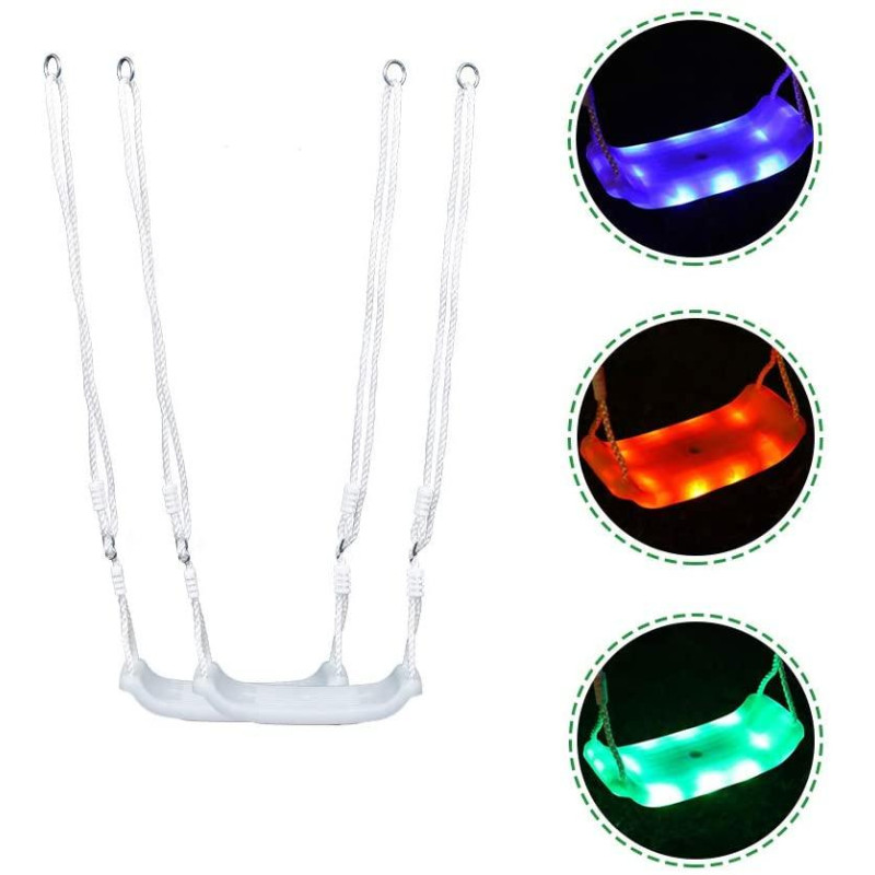 Дитячі качелі WCG GLOW з підсвіткою